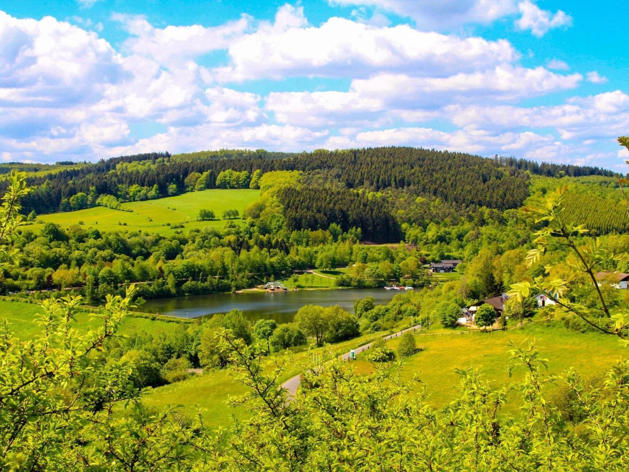 Idyllic Bungalow In Feusdorf With Forest View Екстер'єр фото